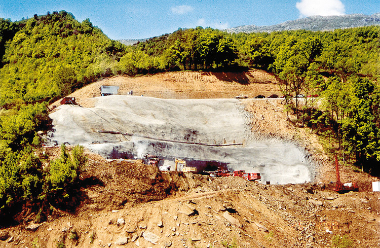 DSI-Injektionsbohranker sichern Egnatia-Autobahnprojekt in Griechenland DSI-Injektionsbohranker sichern Egnatia-Autobahnprojekt in Griechenland
