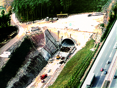 DSI Hollow Bars secure tunnel for ICE high speed railway DSI Hollow Bars secure tunnel for ICE high speed railway