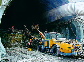 DSI Hollow Bars secure tunnel for ICE high speed railway DSI Hollow Bars secure tunnel for ICE high speed railway