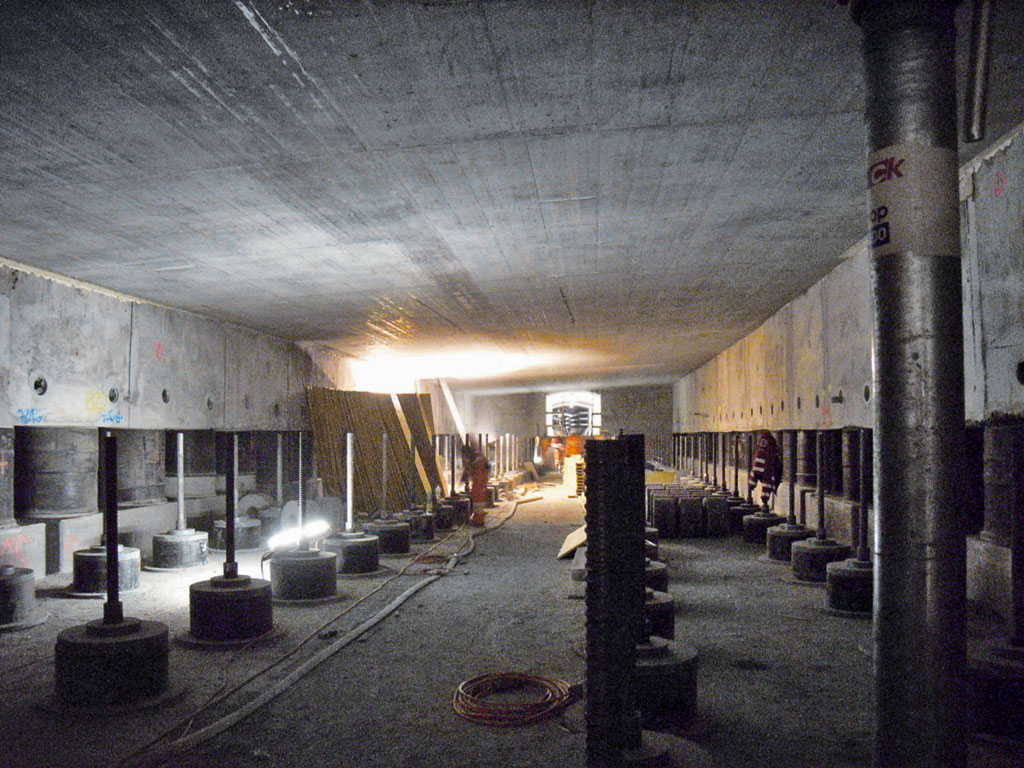 Medidas de rehabilitación durante la ejecución del túnel Chienberg, Sissach Medidas de rehabilitación durante la ejecución del túnel Chienberg, Sissach