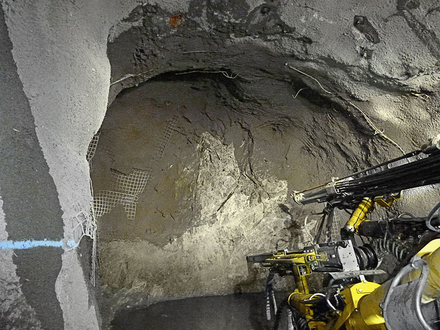 Mina de cobre Bingham Canyon, West Jordan: Expansión a la minería subterránea con productos de soporte de DSI Mina de cobre Bingham Canyon, West Jordan: Expansión a la minería subterránea con productos de soporte de DSI