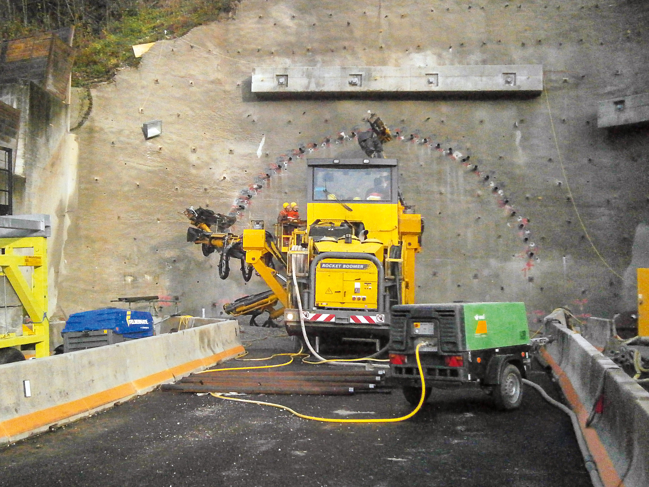 The Klaus Tunnel Chain: DSI Ground Support Products stabilize Excavation of the new Eastern Tubes The Klaus Tunnel Chain: DSI Ground Support Products stabilize Excavation of the new Eastern Tubes