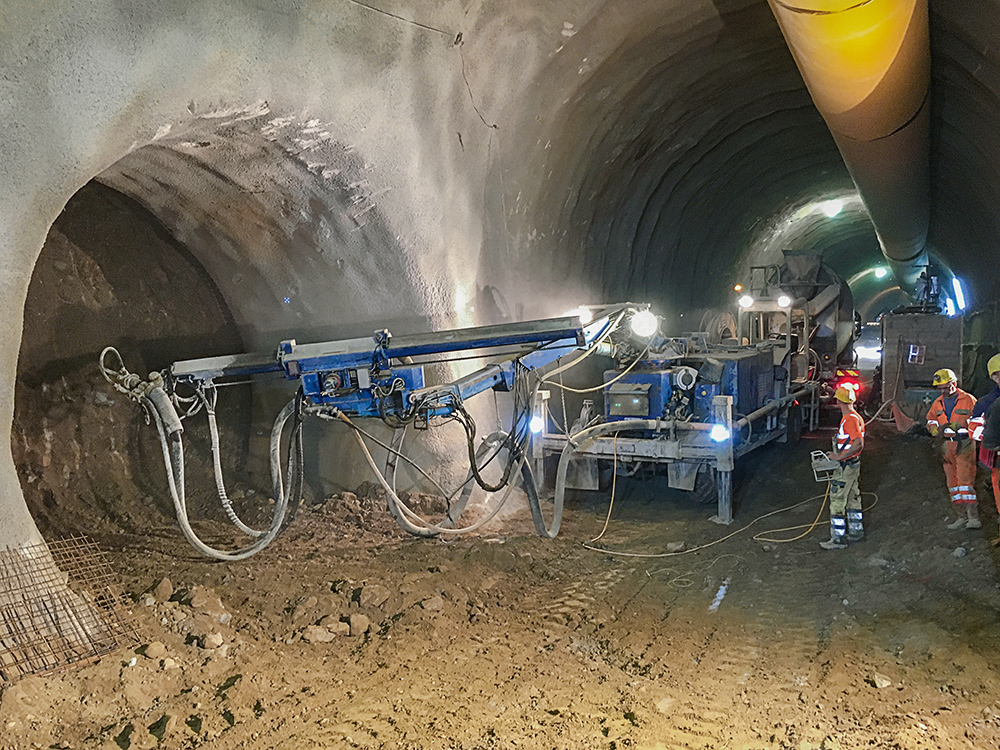 Kurze Wege mit DSI: Lieferung von Stützmitteln für die Tunnelkette Granitztal in Österreich Kurze Wege mit DSI: Lieferung von Stützmitteln für die Tunnelkette Granitztal in Österreich