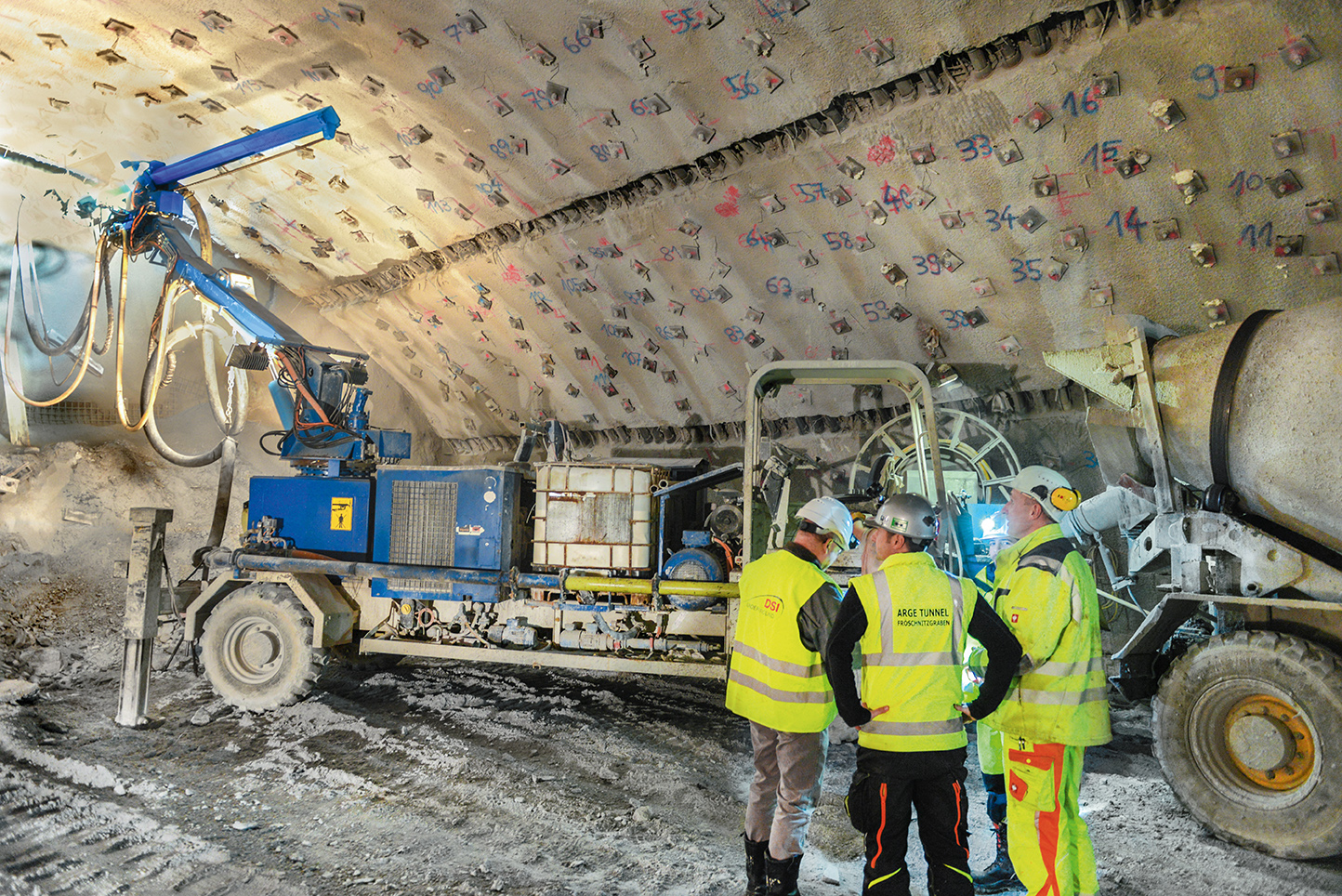 Der Semmering-Basistunnel: Sicherer Vortrieb am Fröschnitzgraben mit Stützmitteln der DSI Underground Der Semmering-Basistunnel: Sicherer Vortrieb am Fröschnitzgraben mit Stützmitteln der DSI Underground