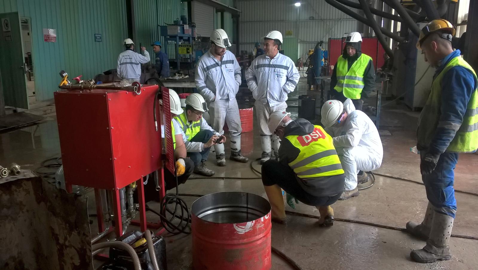 DSI Underground liefert Stützmittel und Injektionsharze an das Polyak Eynez Bergwerk, Türkei DSI Underground liefert Stützmittel und Injektionsharze an das Polyak Eynez Bergwerk, Türkei