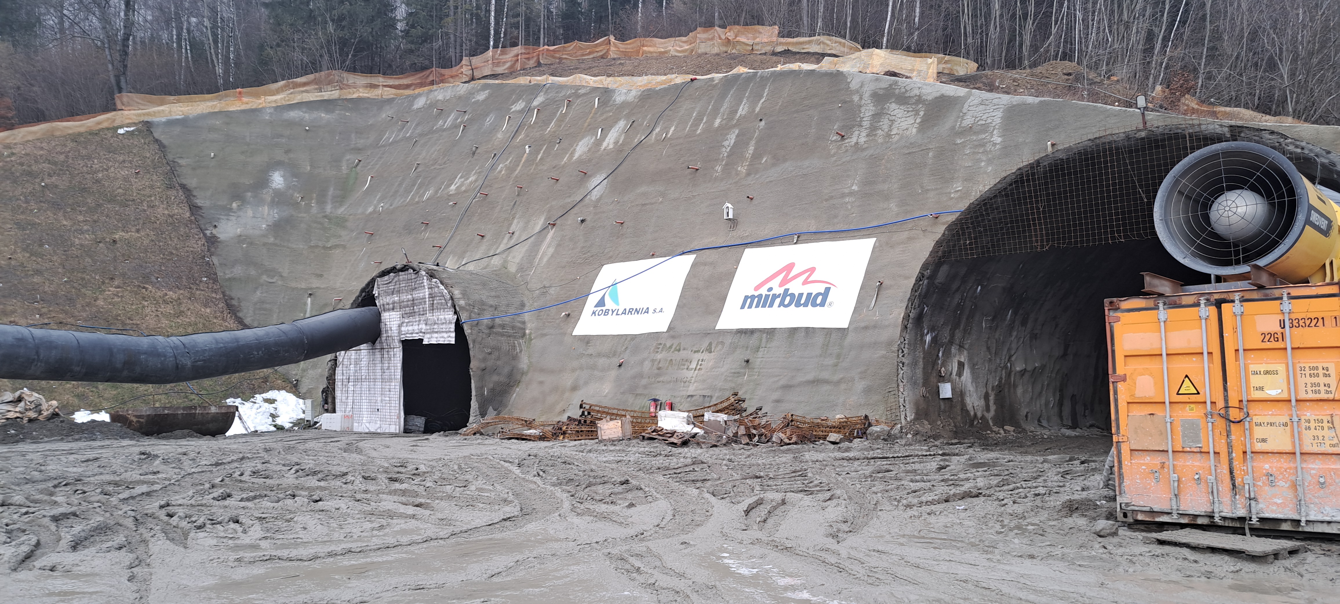 Chemicals injection secure Węgierska Górka tunnel Chemicals injection secure Węgierska Górka tunnel